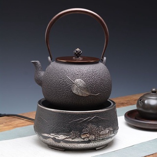 Southern Japan iron pot pure handmade iron pot sand iron teapot kettle boiling water iron kettle 1400ml