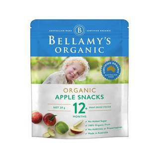 Bellamys Organic Apple Snacks 20g
