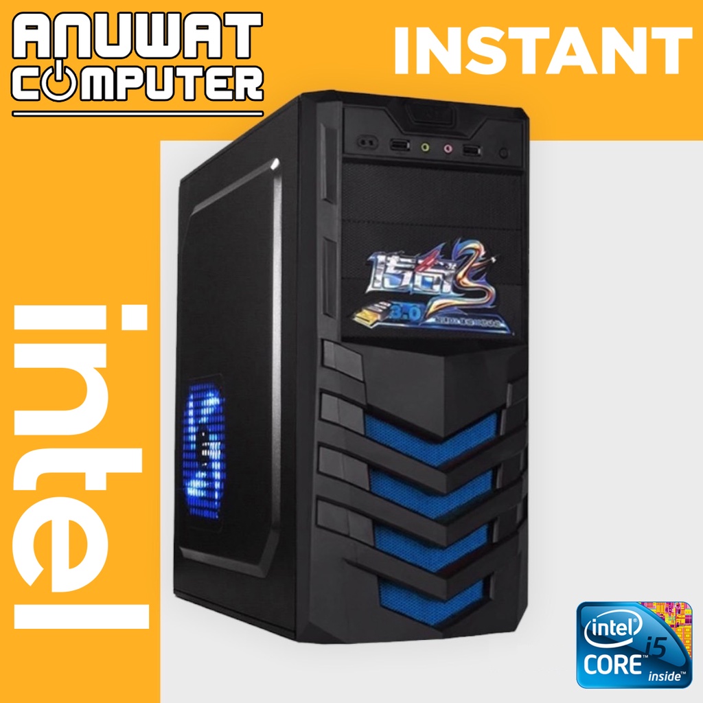 คอมพิวเตอร์ทำงานของใหม่ทุกชิ้น Intel Core I5 RAM 4GB DVD (SSD)