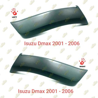 คิ้วปลายกันชน Dmax 01-06 Isuzu แท้