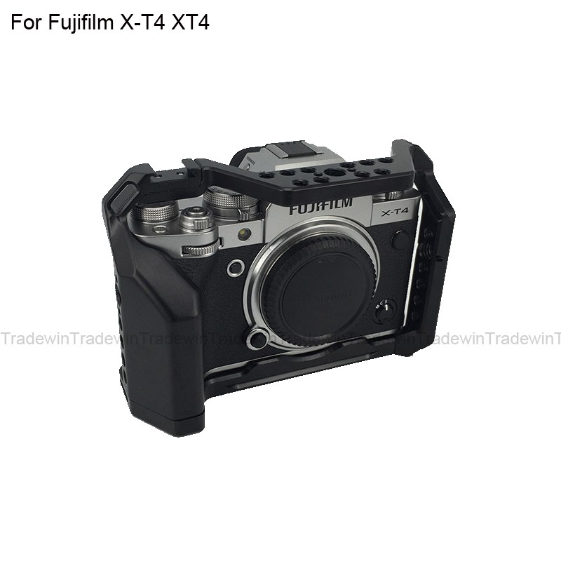 Fujifilm XT4 X-T4 ชุดกรง L Quick Release QR แผ่นวงเล็บกล้อง Hand Mount Grip สําหรับ Fujifilm XT4 X-T