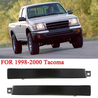 แผงไฟหน้ารถยนต์ สีดํา 52513-35050 สําหรับ Toyota Tacoma 1998-2000 2 ชิ้น