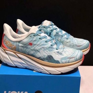 HOKA one one Clifton 8 Running Shoes (size41-45) blue white