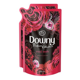 🔥The Best!! ดาวน์นี่ แพชชั่น น้ำยาปรับผ้านุ่มสูตรเข้มข้น 600 มล. x 2 ถุง Downy Concentrate Softener Passion5 580 ml x 2