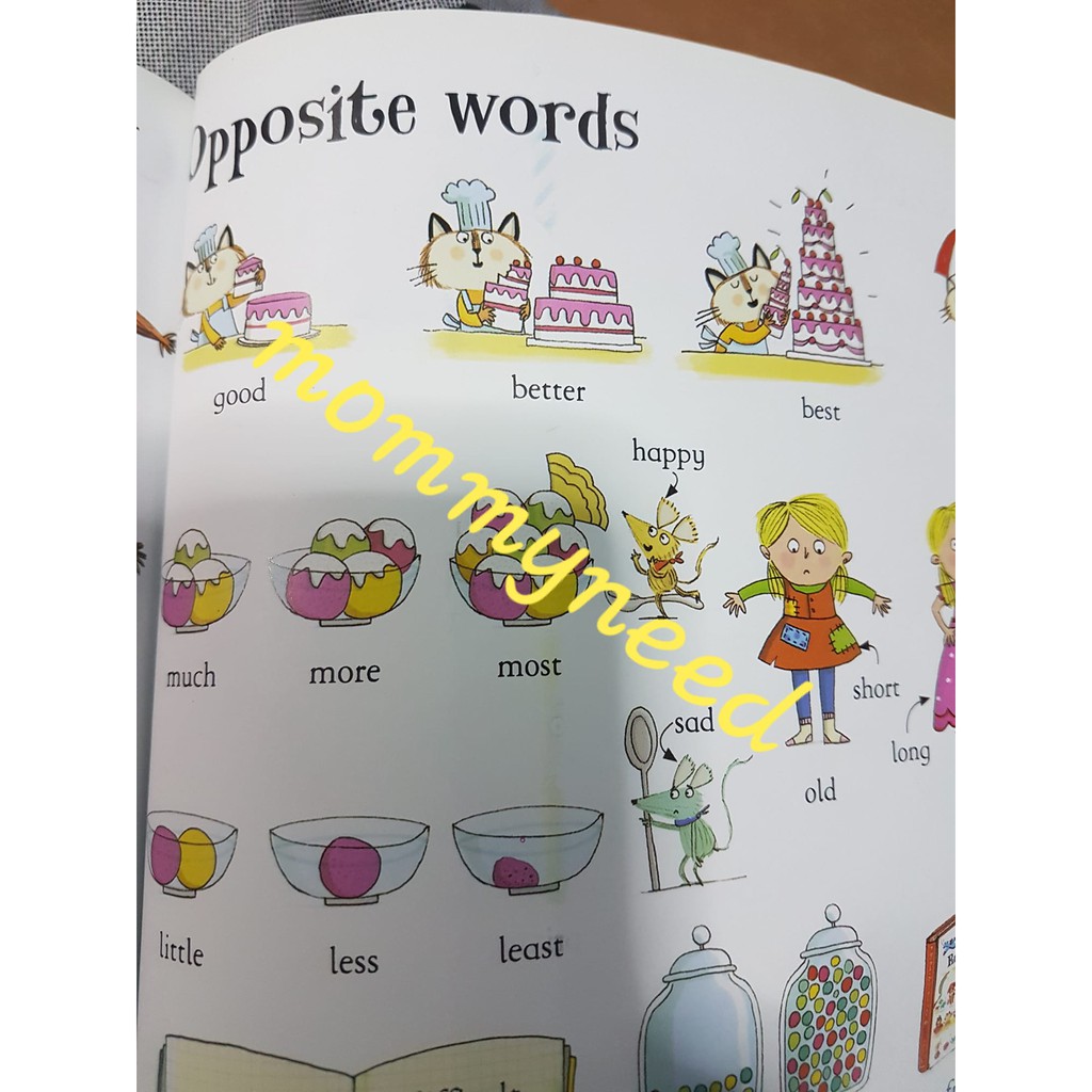 หนังสือเด็ก สอนลูกเก่งคำศัพท์แบบmindsetใช้กาน์ตูนสื่อความหมายจดจำคำศัพท์เป็นหมวดหมู่