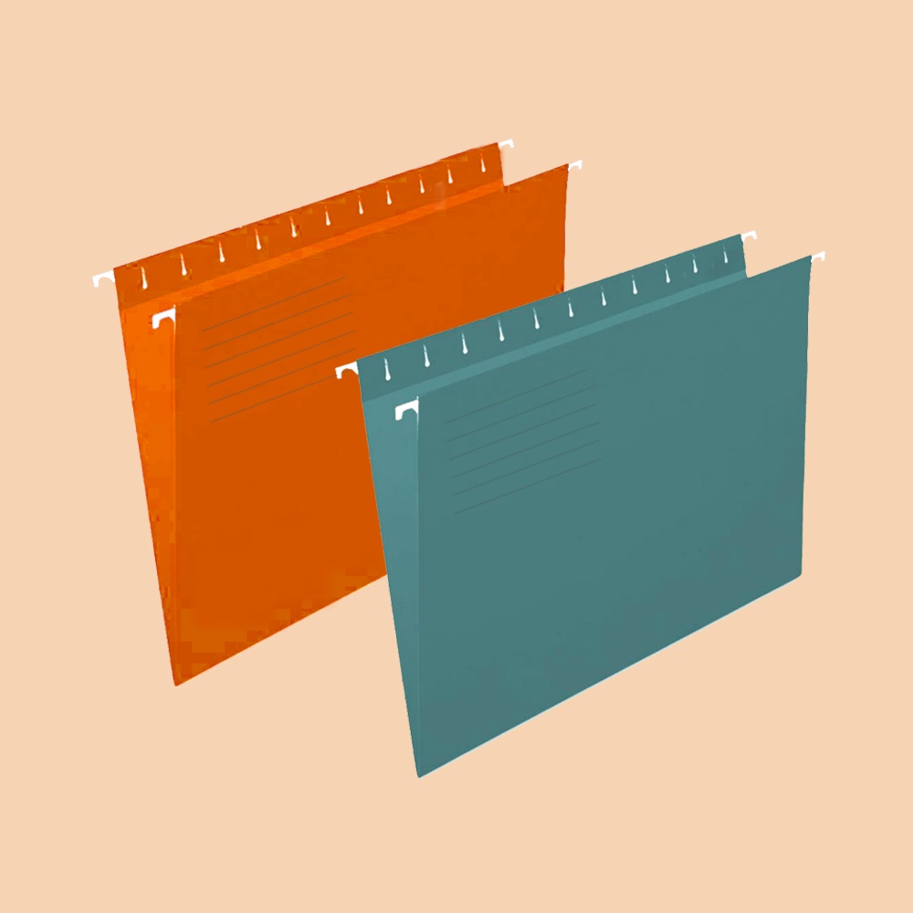 F size F File แขวน (24 x 3.5cm) - ฝาครอบกระดาษ