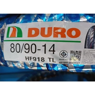 ยางเรเดียล ดูโร่ DURO HF918 TL ขอบ 14-16" ลายลูกศร 90/90-14 100/90-14 100/80-14 120/70-14 ยางนอกมอเตอร์ไซค์