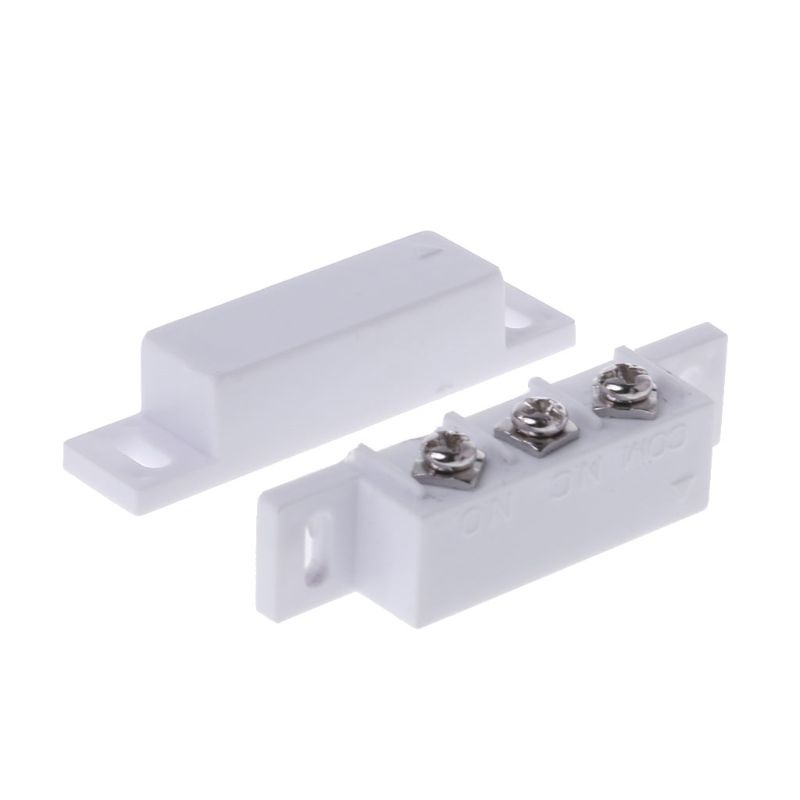 NC  Magnetic Contact Switch Door Sensor Wired Metal Roller Shutter Door Home A