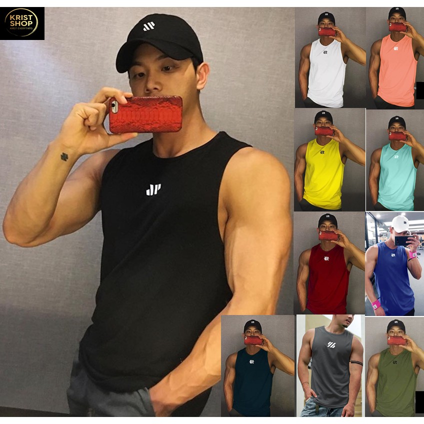 เสื้อกล้ามออกกำลังกาย​ วิ่ง​ ฟิตเนส รุ่น Speedry (Size 4XL สอบถาม inbox)