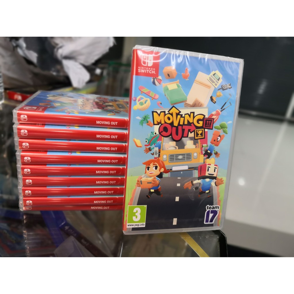 Moving Out ( UK ENG ) - PS4 & SWITCH สินค้าพร้อมส่ง สินค้ามือหนึ่ง ทีมงานทำเดียวกันกับ Overcooked