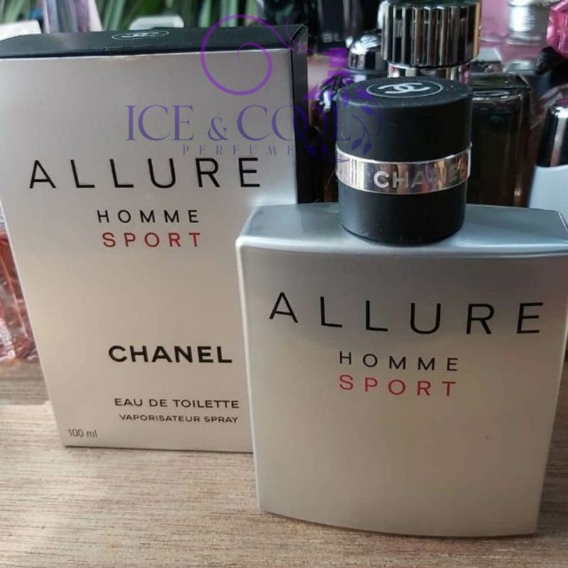 Chanel Allure Homme Sport EDT 100,150ml.💐แท้100%