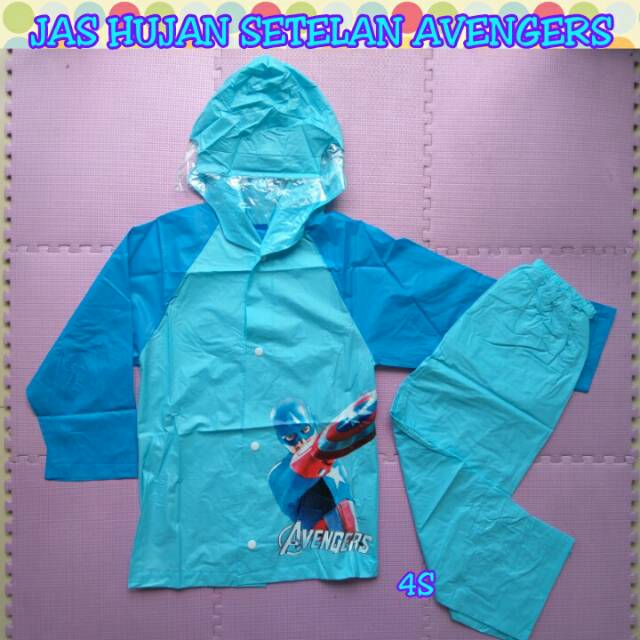 ชุดเสื้อกันฝน AVENGERS