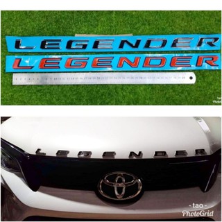 TOYOTA โลโก้ LEGENDER ติดฝากระโปรง FORTUNER