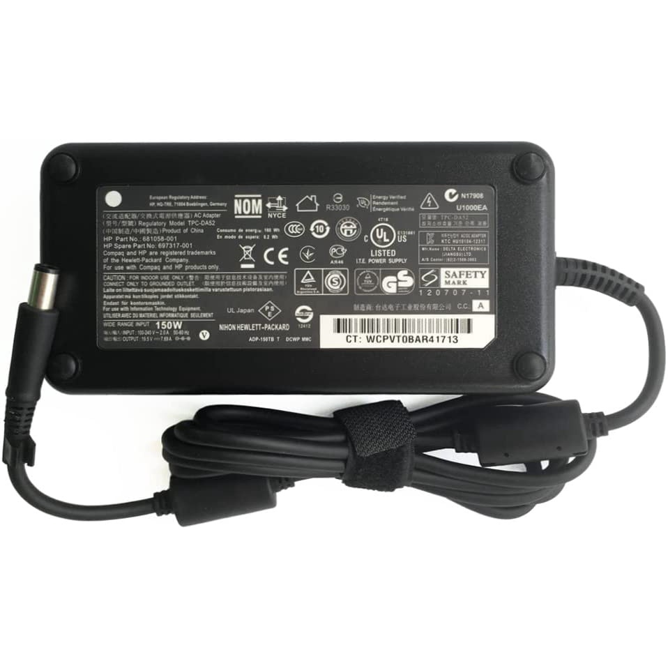 อะแดปเตอร์ 681058-001 TPC-DA52 Ac 19.5V 7.69A 150 วัตต์สําหรับ HP Pavilion 23-g200br 27-A170JP 27-A1