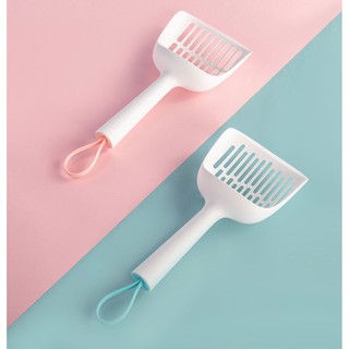 [MANOON] CATURE Cat Litter Scoop ที่ตักทรายแมวเครือบสาร Anti-bacteria (Pink-ทรายไม้กับทรายเต้าหู้,Blue-ทรายเม็ดเล็ก)