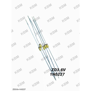 Zener diode (ซีเนอร์ไดโอด)  ZD3.6V 1N4720 ZD3.6V 1N5227 ZD3.9V 1N4730 ZD3.9V 1N4730A ZD3.9V