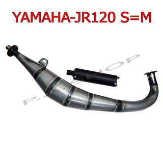 HOT ท่อ ท่อสูตร ท่อสนาม ท่อเหน็บ สำหรับ YAMAHA-JR120 S=M (โครตวิ่ง ไม่รอรอบ)โครตเทพ ดังสะใจโจ๋