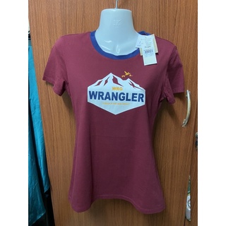 เสื้อยืด Wrangler แท้ป้ายห้อย