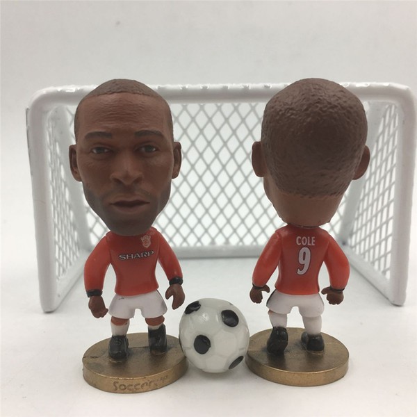Soccerwe Soccer Action Figure - Andy Cole Manchester United 9