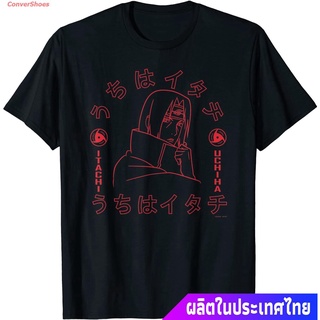 เสื้อยืดขายร้อนเสื้อยืดลำลอง Naruto Shippuden Itachi Of The Sharingan T-Shirt Short sleeve T-shirtsS-3XL