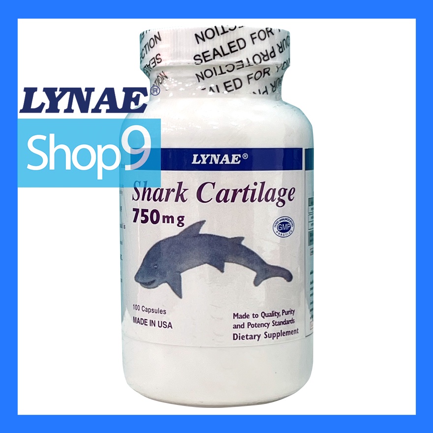 LYNAE SHARK CARTILAGE (100 CAPSULES)  ไลเน่ กระดูกอ่อนปลาฉลาม 750 มก
