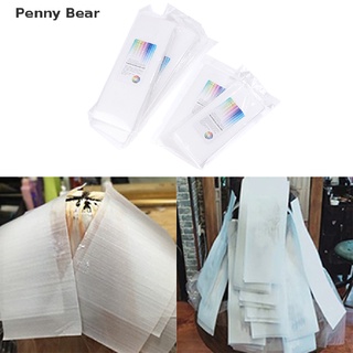 [Penny Bear] แผ่นกระดาษไฮไลท์ ใช้ซ้ําได้ สําหรับย้อมสีผม จํานวน 50 ชิ้น