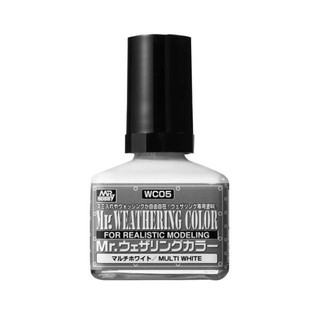 WC05 MR WEATHERING COLOR MULTI WHITE สีคราบขาว 40ml