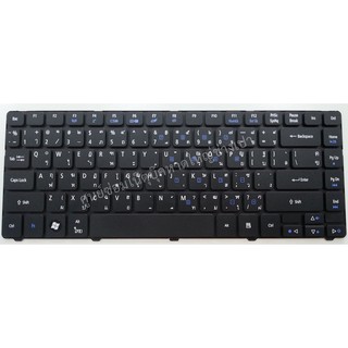 KB001  KEYBOARD ACER Aspire 3810 4535 4743 4741 4535 4736 4745 4750 4752 4750G 4551 4740 EMACHINE D640 D735 (ปุ่มลอย)