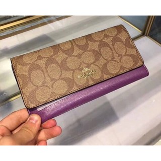 Coach TRIFOLD WALLET IN SIGNATURE (COACH F53763)