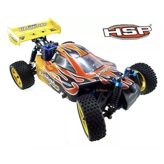 รถบักกี้น้ำมัน 1/10 4wd HSP nitro buggy