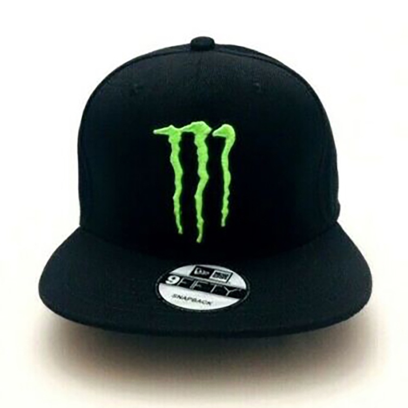 Monster Energy Snapback หมวกหมวกฮิปฮอปแบบปรับได้