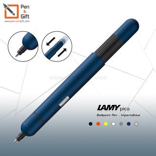 LAMY Pico Ballpoint Pen Black, White, Laser orange, Chrome, Matte Chrome, Blue - ปากกาลูกลื่น ลามี่ พิโค่ มี 6 สี