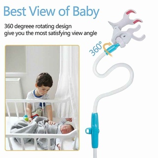 360° Universal Baby Monitor Stand Safe Video Camera Mount Holder Cot Crib Gift HOME