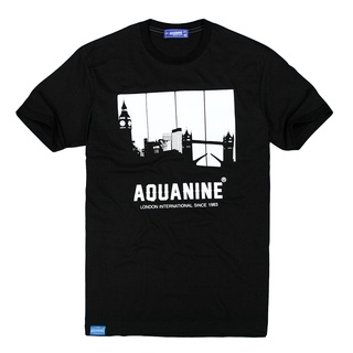 AQUANINE เสื้อยืด Tshirt men รุ่น Bigben black