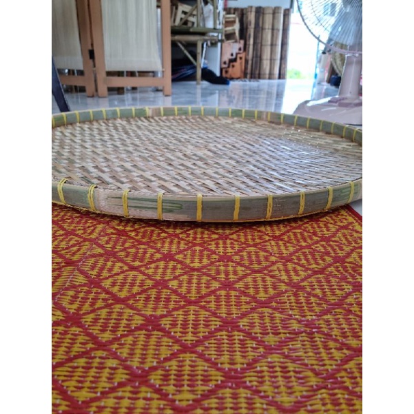 กระด้งถี่ใหญ่เย็บขอบแน่นก้นตรง67ซม. - รูปที่ 4