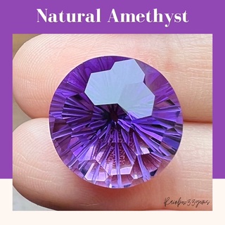 AMY001 พลอยอเมทิสต์ Amethyst พลอยธรรมชาติ พลอยแท้