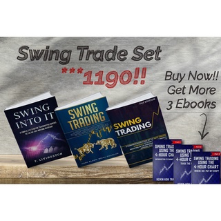 หนังสือชุด 3 เล่มเทรดแนว Swing Trade - Swing Trade Book Set