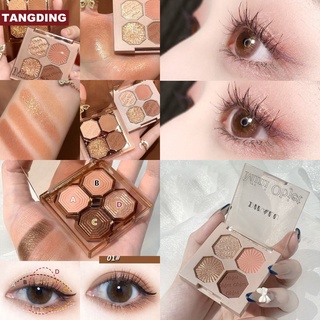 【Cod Tangding】Dikalu อายแชโดว์พาเลท 4 สี