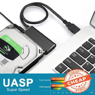 usb 3 . 0 to sata อะแดปเตอร์สายเคเบิ้ล uasp 2 . 5/3 . 5 นิ้ว hdd ssd ฮาร์ดไดรฟ์สําหรับ windows mac os