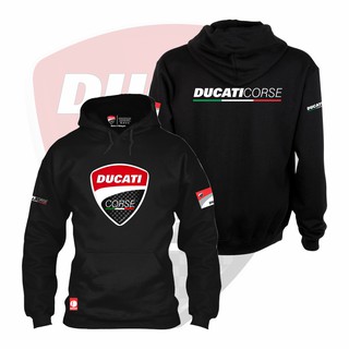 GILDAN เสื้อฮู้ด พิมพ์ลายโลโก้ พรีเมี่ยม สําหรับ MIX Ducati Corse