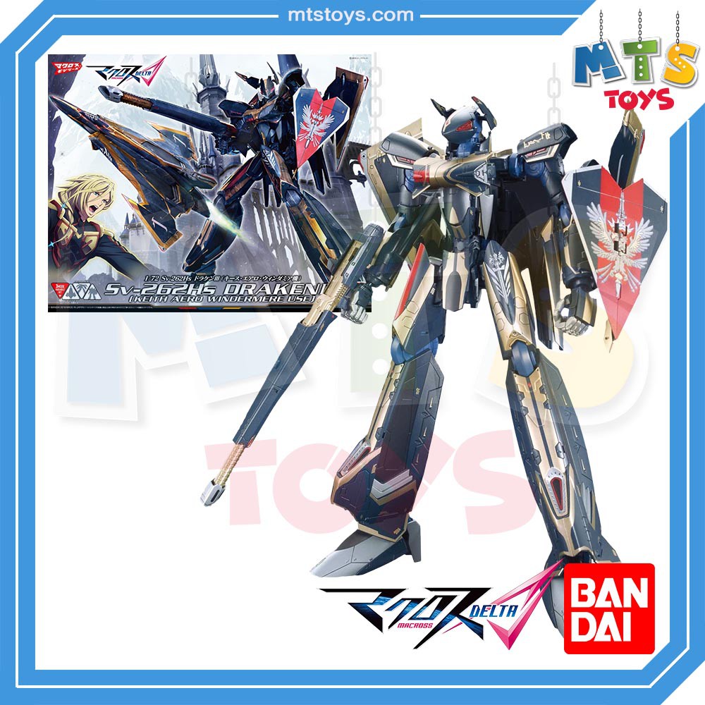 **MTS Toys**Bandai Macross Delta 1/72 : SV-262Hs Draken III [Keith Aero Windermere Use] ของแท้จากญี่