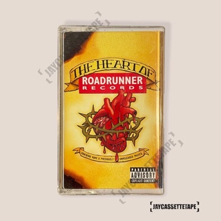 เทปเพลง เทปคาสเซ็ท Cassette Tape เทปเพลงสากล อัลบั้ม : The Heart Of Roadrunner Records