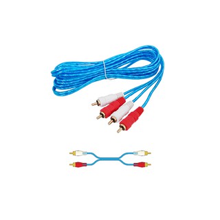 PK สาย RCA 4 หัว (4mmX2)
