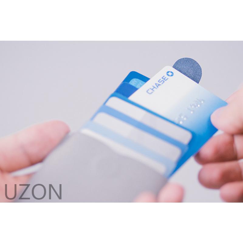 Dax กระเป๋าสตางค์ แบบบางพิเศษ ไล่โทนสี เรียบง่าย แบบพกพา ใส่นามบัตรได้ สําหรับผู้ชายและผู้หญิง - รูปที่ 6