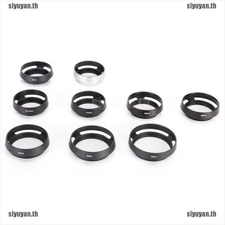 【siyuyan】37 39 40.5 43 46 49 52 55 58 62 67 mm metal Lens Hood for FOR Leica Canon