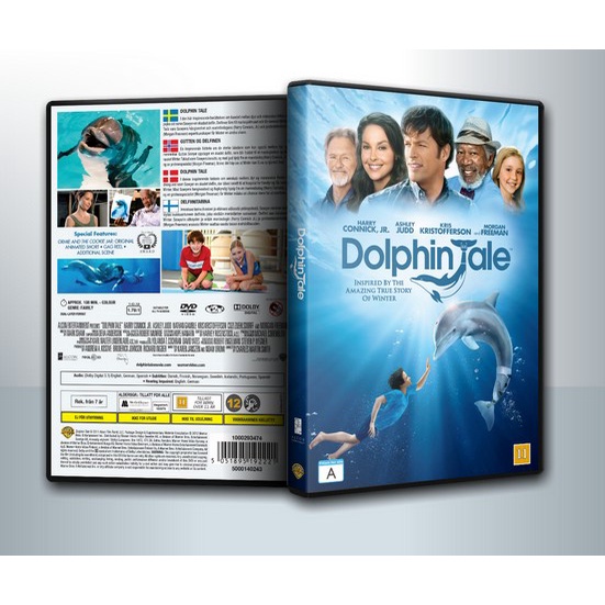 [ DVD Movie มีปก+สกรีนแผ่น-ไม่มีกล่อง ] Dolphin Tale มหัศจรรย์โลมาหัวใจนักสู้ ( 1 DVD )
