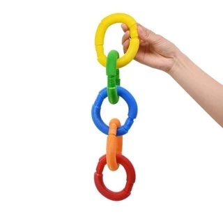 🌈ส่งจากไทย🌈 Fidget Pop Tube Toy ของเล่นท่อยืดหดต่อได้ (4-8 ชิ้น) ของเล่นเสริมทักษะ กล้ามเนื้อมัดเล็ก
