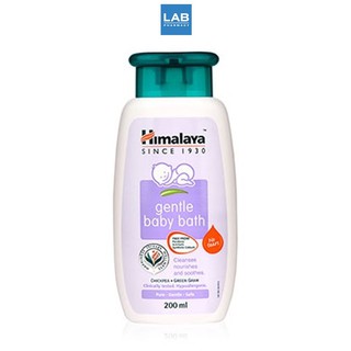 Himalaya Since 1930 Gentle Baby Bath 200 ml. - ครีมอาบน้ำสำหรับเด็ก