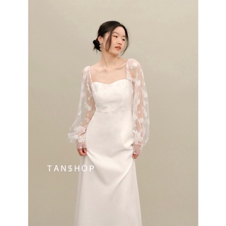 TANSSHOP - BRIDAL DRESS ชุดเดรสเจ้าสาว ชุดแต่งงาน ชุดพรีเวดดิ้ง #D1410