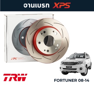 TRW XPS จานเบรคแต่ง Toyota Fortuner 2008-2014 (319mm/297mm 6 รู)